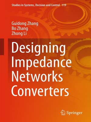 cover image of Designing Impedance Networks Converters